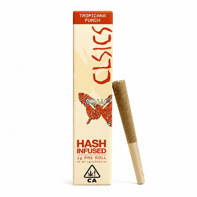 CLSICS Hash Preroll 1g Hybrid Tropicana Punch