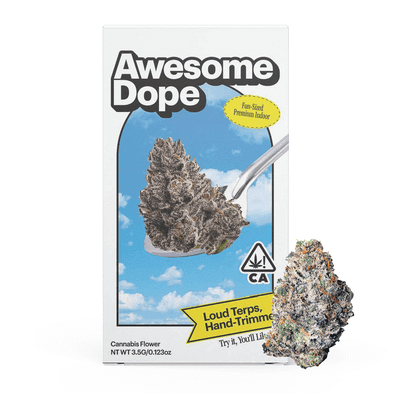 Awesome Dope Indoor Flower 3.5g Indica Hybrid Gelato Float