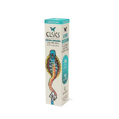 CLSICS Rosin Preroll 1.3g Indica Berry Prism