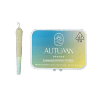 A photograph of Autumn Brands Preroll 6pk Sativa Blue Limonene