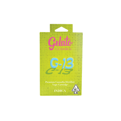 Gelato Classics Cartridge 1g Indica G-13 10pk