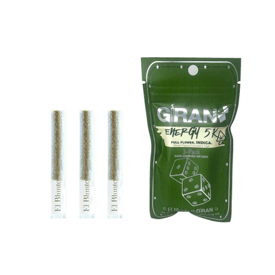 El Blunto Diamond Jointo x Giran .6g Indica Energy 5K 3pk 1.8g