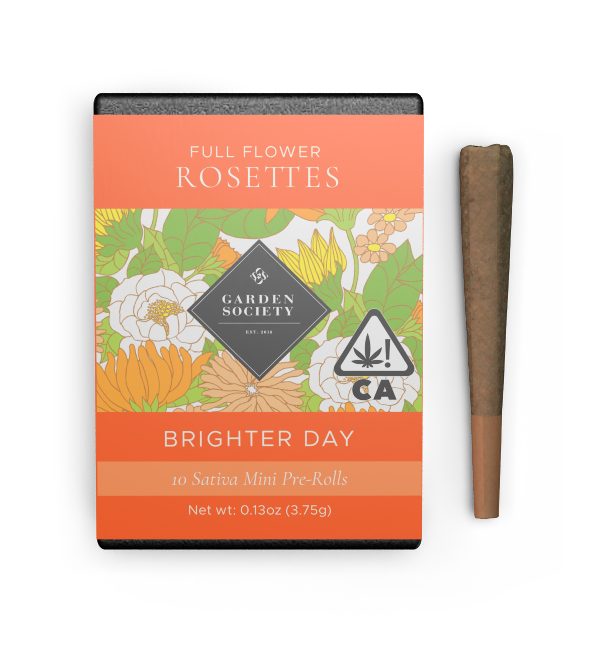 A photograph of Garden Society Pre-Roll 0.375g Sativa Red Velvet 10pk 3.75g