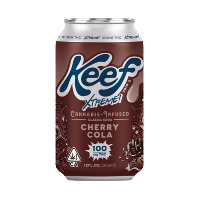 Keef 100mg Cherry Cola Xtreme Classic Soda 12oz RETAIL ID ALLOCATED