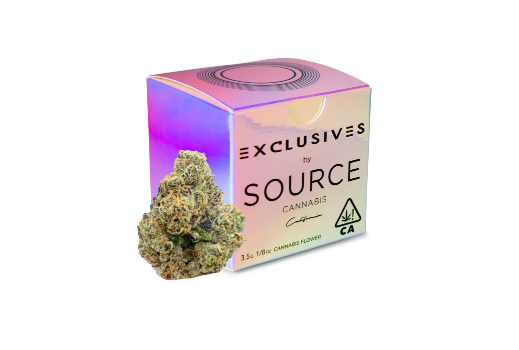 A photograph of Source Cannabis Flower 3.5g Indica Push Ups