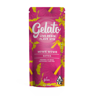Gelato Live Resin All-In-One 1g Sativa Mowie Wowie 10pk