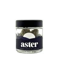 A photograph of Aster Flower 7g Indica Papaya Bomb