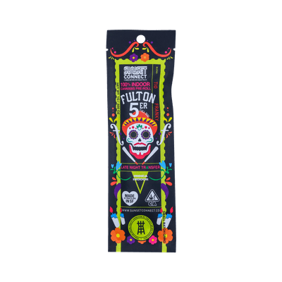 Sunset Connect Preroll 1G Fulton 5er Indica Tio Franky