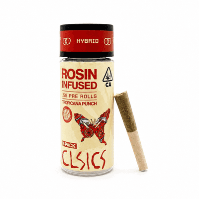 CLSICS Rosin Preroll 5pk .5g Hybrid Tropicana Punch
