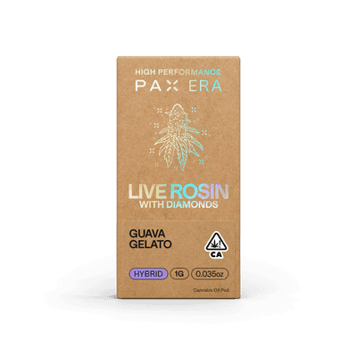 PAX Live Rosin Pod 1g Hybrid Guava Gelato