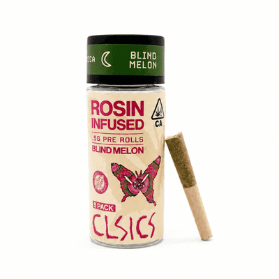 CLSICS Rosin Preroll 5pk .5g Indica Blind Melon