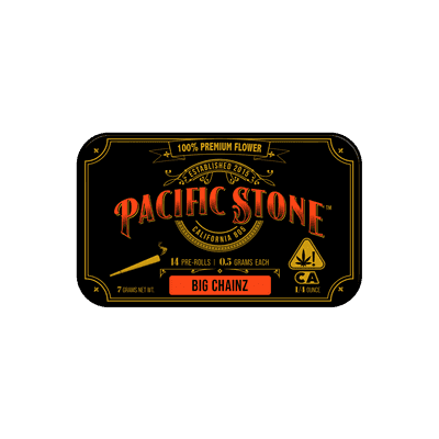 Pacific Stone Preroll 0.5g Sativa Big Chainz 14-Pack 7.0g