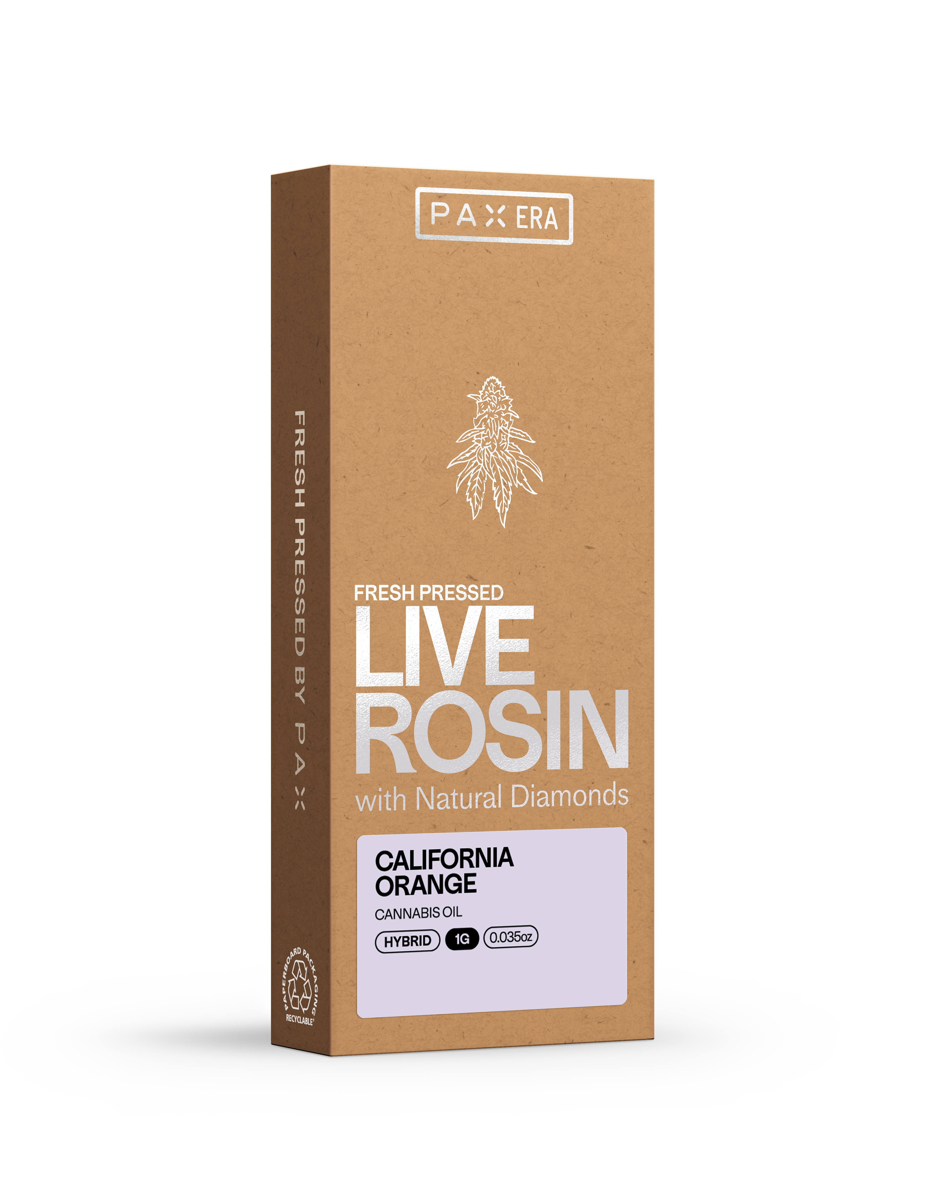 A photograph of PAX Live Rosin Pod 1g California Orange