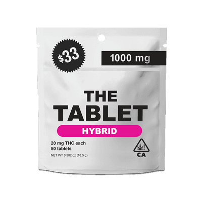 The Tablet 20 mg Hybrid 50ct $33